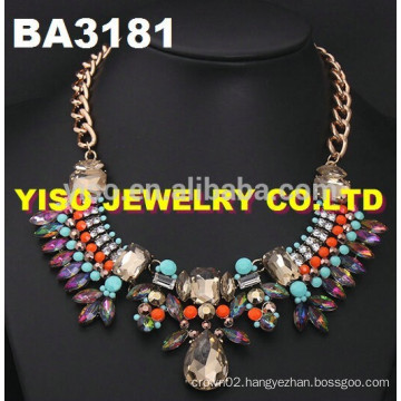 newest style rhinestone necklace